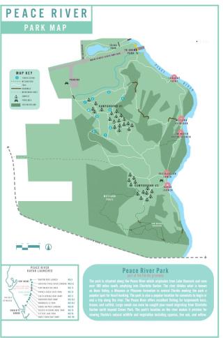 Peace River Park Map