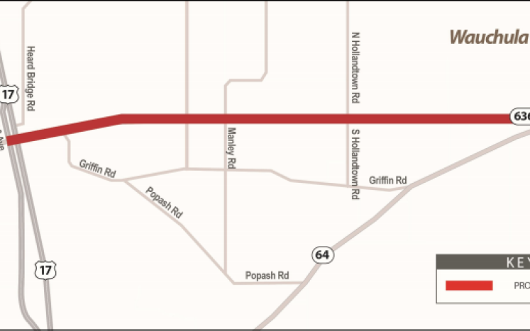Road portion to undergo construction 
