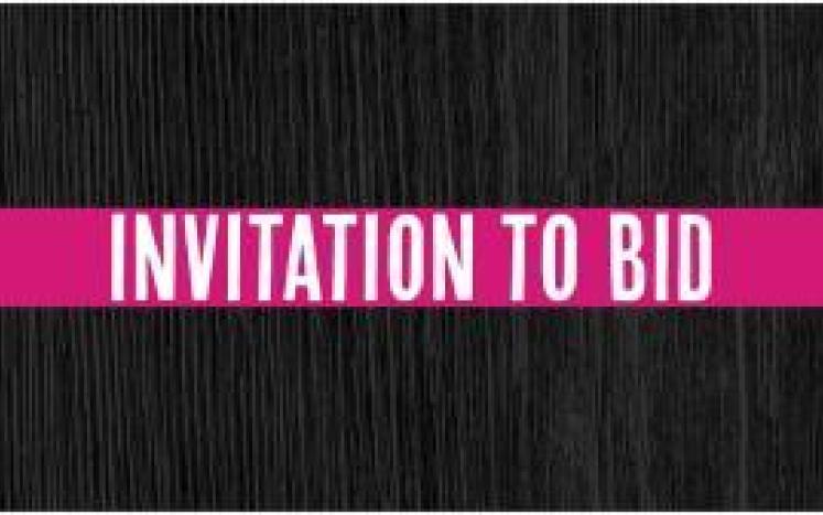 Text "Invitation to Bid"